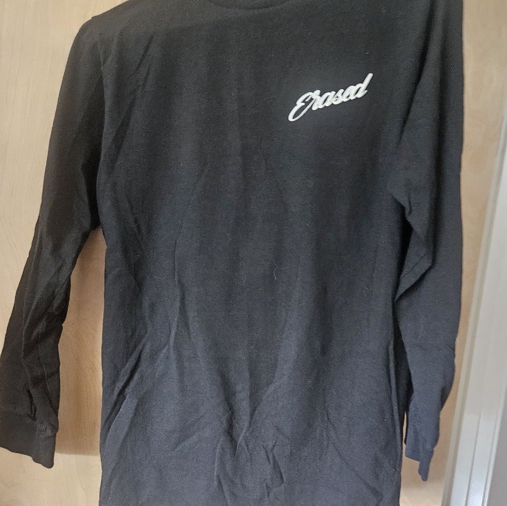 Erased long sleeve t shirt